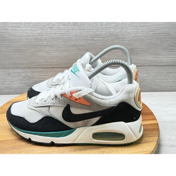 Nike Air Max Correlate White Black New Green Womens Size 5.5 Shoes 511417-135 - Picture 2 of 11